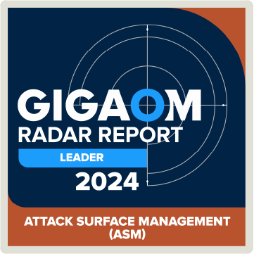 GigaOM Radar Report 2024: Attack Surface Management Leader